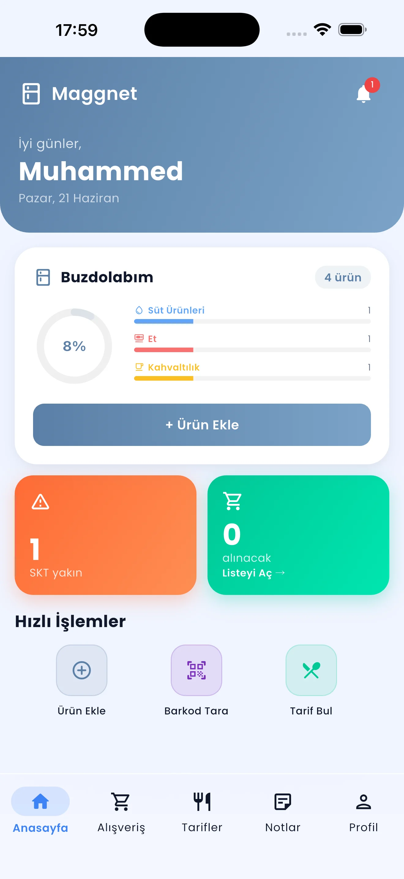 magg app ekran 2